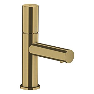hansgrohe Axor Uno mitigeur lavabo 45005950 projection 108mm, avec poignée zéro, garniture de vidange déverrouillable, laiton brossé