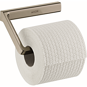hansgrohe Axor paper roll holder 42846820 without cover, wall mounting, brushed nickel