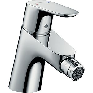 hansgrohe Focus Bidetarmatur 31920000 chrom, mit Ablaufgarnitur