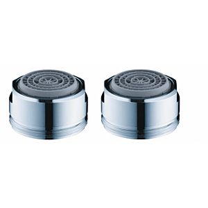 hansgrohe Luftsprudler-Set 13182000 M 24x1, mit Durchflussbegrenzer, 5 l/min, chrom