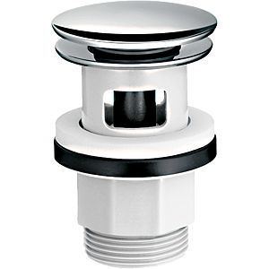 Hansgrohe Push Open Ablaufgarnitur 50105000 chrom, glasfaserverstärkter Kunststoff