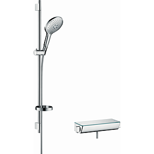 hansgrohe Brauseset Ecostat Select 27037000 Combi, chrom, DN 15, Stange 90cm