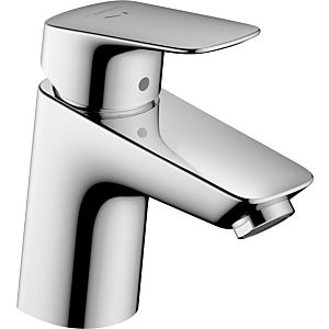 hansgrohe Logis 70 washbasin tap 71072000 chrome, height 166 mm, waste fitting, CoolStart