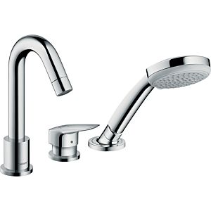 hansgrohe Logis 3-Loch Wannenrandmischer 71310000 chrom