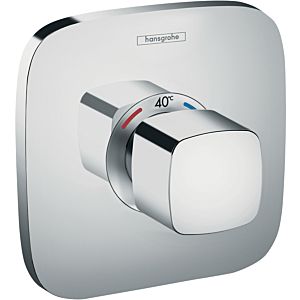 hansgrohe Ecostat E Brause Thermostat 15706000 Highflow, Unterputz Thermostat, chrom