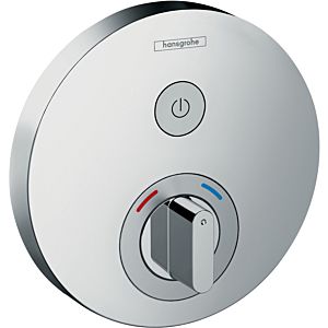 hansgrohe ShowerSelect S Mischer 15747000 Unterputz Armatur, für 1 Verbraucher, chrom