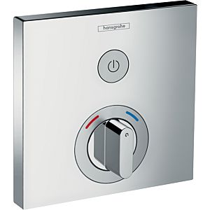 hansgrohe ShowerSelect Mischer 15767000 Unterputz Mischer, für 1 Verbraucher, chrom