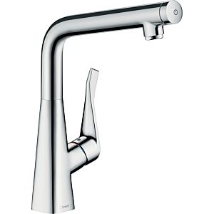 hansgrohe Metris single-lever sink mixer 14785000 1jet, 5.7 l/min, chrome
