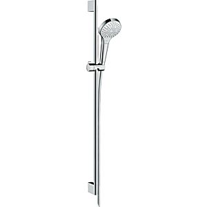 hansgrohe Croma Select S Multi Brauseset 26570400 weiss-chrom, 90 cm Brausestange Unica Croma