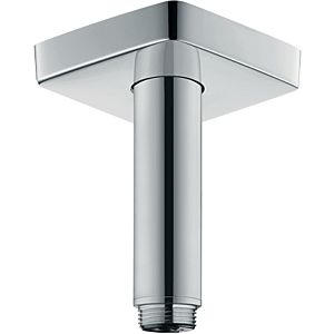 hansgrohe Deckenanschluss E 27467000 chrom, Rosette, DN 15, G 1/2, Länge 100 mm