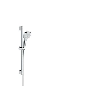 hansgrohe Croma Select E Vario Brause Set 26582400 weiss chrom, 65 cm Brausestange Unica Croma