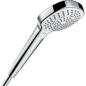 hansgrohe Croma Select E Multi Handbrause 26810400 weiß chrom, DN15, Brausekopf Ø 11 cm