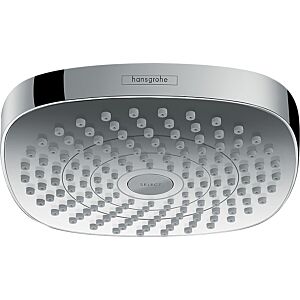 hansgrohe Croma Select E 180 Kopfbrause 26528400 2jet, EcoSmart, weiß/chrom