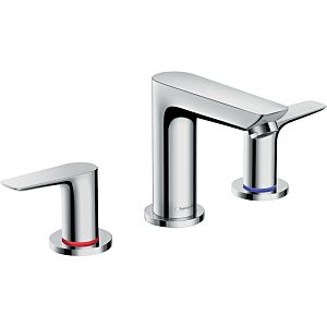 hansgrohe Talis E 3Loch Waschtischarmatur 71733000 chrom, mit Ablaufgarnitur