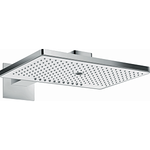 hansgrohe Rainmaker Select 460 Kopfbrause 24007400 weiss-chrom, 3jet, mit Brausearm 450 mm