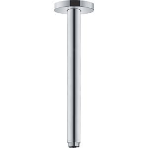 hansgrohe Deckenanschluss S 300mm 27389000 chrom, 300 mm, Rosette rund, DN 15, G 1/2"