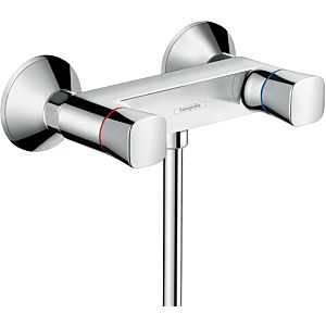 hansgrohe Logis Brausearmatur 71263000 Aufputz, chrom, 2 Griffarmatur