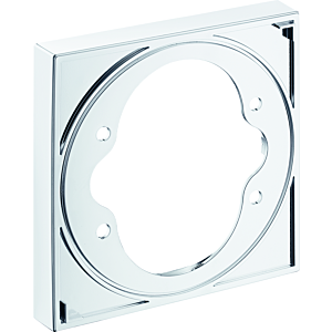 hansgrohe extension rosette for ShowerSelect 13604000 glass chrome