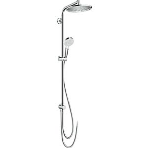 hansgrohe Reno Crometta S 240 Showerpipe 27270000 chrom, 1jet, EcoSmart, 9 l/min, Ø 240 mm