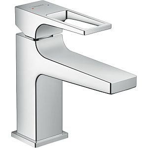 hansgrohe Metropol 100 Waschtischarmatur 74500000 chrom, für Handwaschbecken, mit Push Open