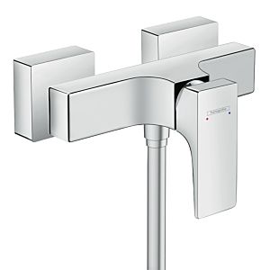 Hansgrohe Metropol Brausearmatur 32560000 chrom, mit Zungengriff, Aufputz