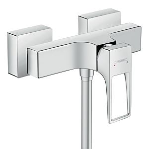 Hansgrohe Metropol Brausearmatur 74560000 chrom, mit Bügelgriff, Aufputz