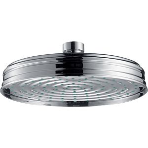hansgrohe douche de tête Axor Montreux 28487800 Ø 180 mm, aspect inox, montage au plafond ou au mur, 1jet