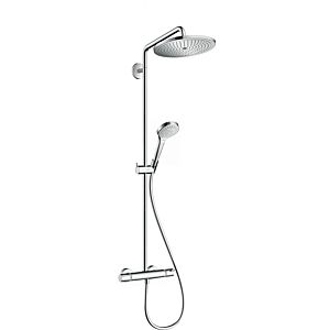 hansgrohe Croma Select 280 Air Showerpipe 26790000 chrom, 1jet, m Brausearm 400 mm schwenkbar