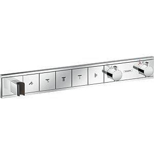 Hansgrohe RainSelect Brausethermostat 15358000 chrom, für 5 Verbraucher