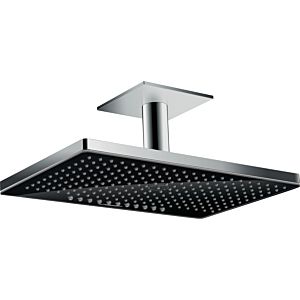 hansgrohe Rainmaker Select 460 Kopfbrause 24004600 schwarz/chrom, 2jet, mit Deckenanschluss 100 mm