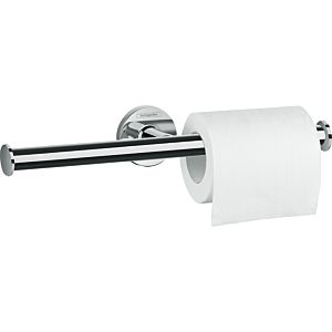 Hansgrohe Logis Universal Reservehalter 41717000 Messing, für 2 Papierrollen, chrom