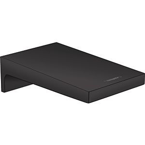 hansgrohe Metropol spout 32543670 projection 185 mm, wall mounting, matt black