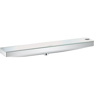 hansgrohe Rainfinity Wandanschluss 26858000 mit Brausehalter und Duschablage R, chrom