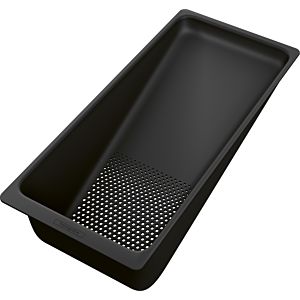 hansgrohe Einbauspülenzubehör 40963000 F14, Multifunktionssieb, mattschwarz