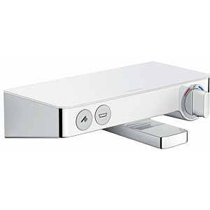 hansgrohe ShowerTablet Select 300 13151400 Wannenthermostat Aufputz 2 Verbraucher, weiß/chrom