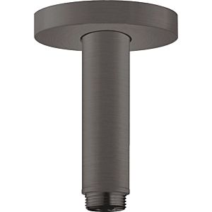hansgrohe plafond hansgrohe S 27393340 100 mm, noir brossé, DN 15, rosace ronde