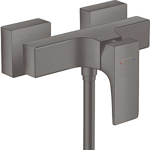 hansgrohe Metropol Brause-Einhebelmischer 32560340 Aufputz, brushed black chrome