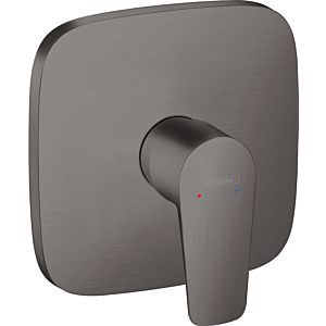 hansgrohe Talis E Fertigmontageset 71765340 Unterputz-Brause-Einhebelmischer, brushed black chrome