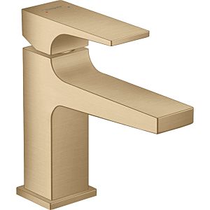 hansgrohe Metropol single lever basin mixer 32500140 projection 127mm, push-open waste set, brushed bronze