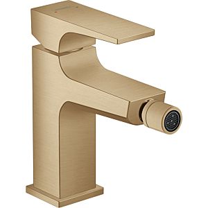hansgrohe Metropol hansgrohe Metropol Bidet mixer 32520140 projection 129 mm, push-open waste set, brushed bronze