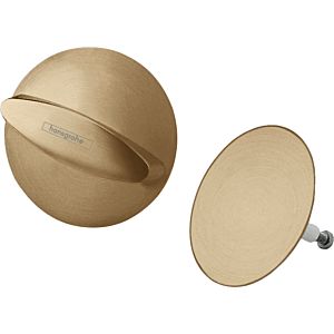 hansgrohe Flexaplus 58185140 brushed bronze, waste / overflow set