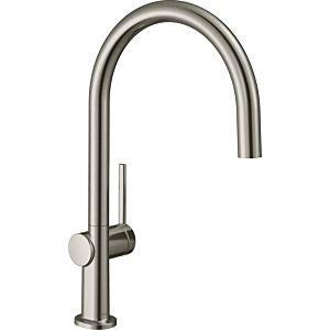 hansgrohe Talis M54 Spültischarmatur 72843800 1jet, Edelstahl Finish