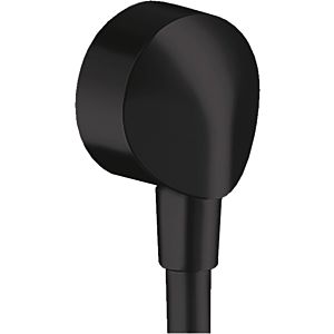 hansgrohe Fixfit E Schlauchanschluss 27454670 DN 15, ohne Rückflussverhinderer, mattschwarz