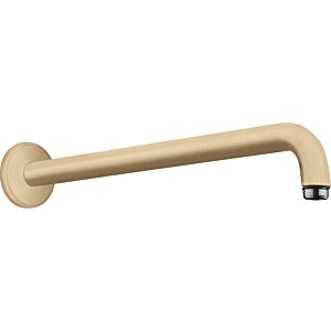 hansgrohe bras de hansgrohe 27413140 bronze brossé, 90 °, 389 mm