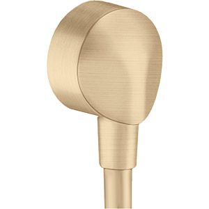 hansgrohe Fixfit E raccord de tuyau 27454140 sans Clapet anti-retour , bronze brossé
