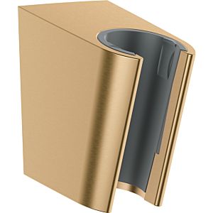 hansgrohe Support de douche Porter 28331140 position de maintien fixe, en plastique, bronze brossé