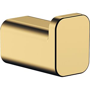 hansgrohe AddStoris Einzelhaken 41742990 Wandmontage, Metall, polished gold optic