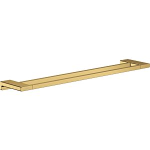 hansgrohe AddStoris Badetuchhalter 41743990 length 648mm, double, wall mounting, metal, polished gold optic