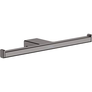 hansgrohe AddStoris Papierrollenhalter 41748340 doppelt, Wandmontage, Metall, brushed black chrome