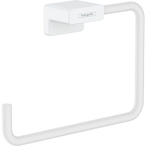 hansgrohe AddStoris towel ring 41754700 wall mounting, metal, matt white